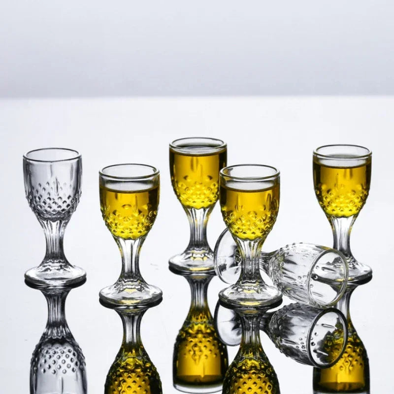 Luxury Transparent Shot Glass Set