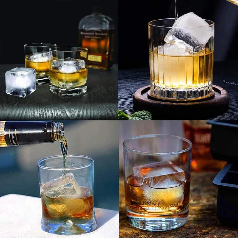 Silicone Whiskey Ice Cube Mold