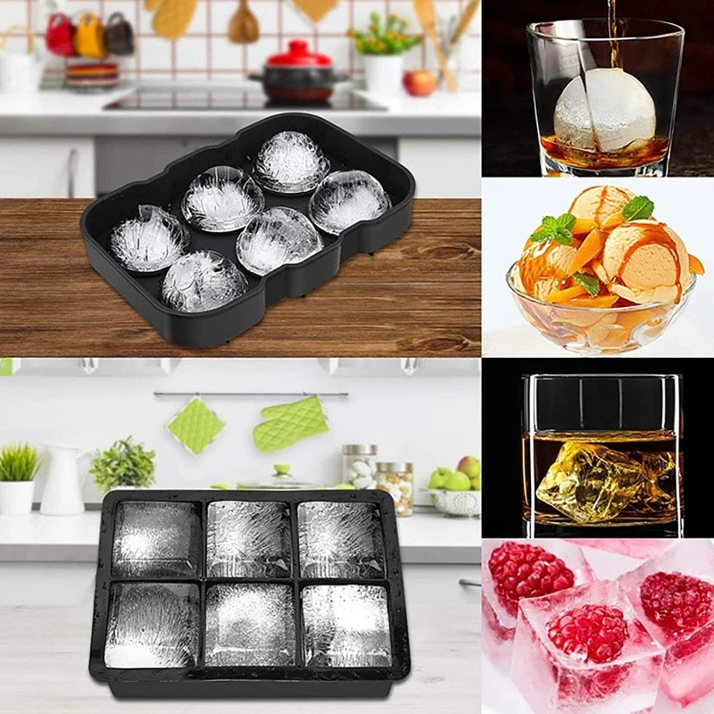 Silicone Whiskey Ice Cube Mold