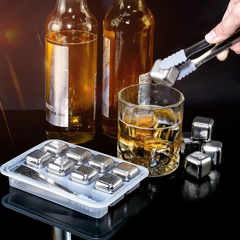 Reusable Stainless Steel Whiskey Stones