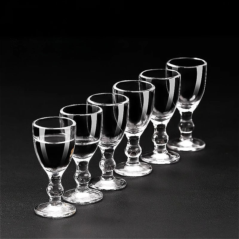 Luxury Transparent Shot Glass Set