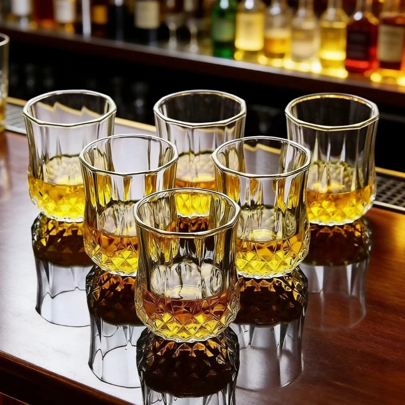 Luxury Transparent Cocktail Glass Set