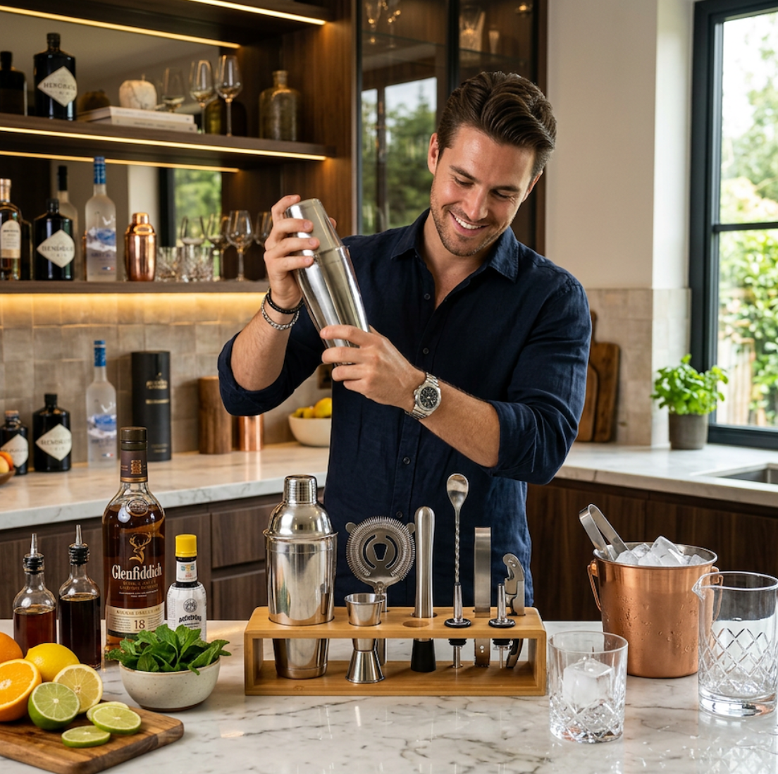 Professional Cocktail Shaker Set