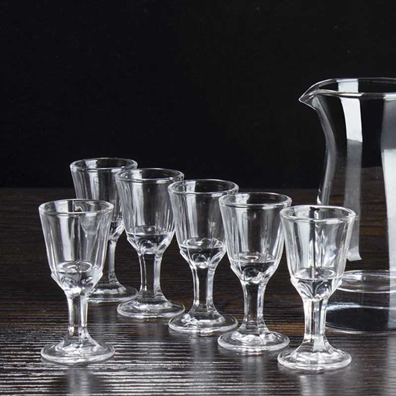 Luxury Transparent Shot Glass Set