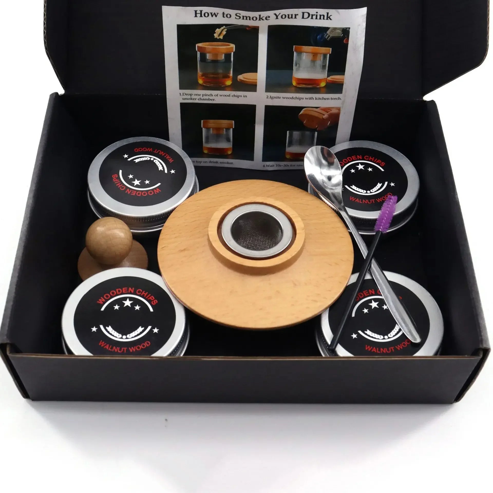 Whiskey Cocktail Smoker Kit