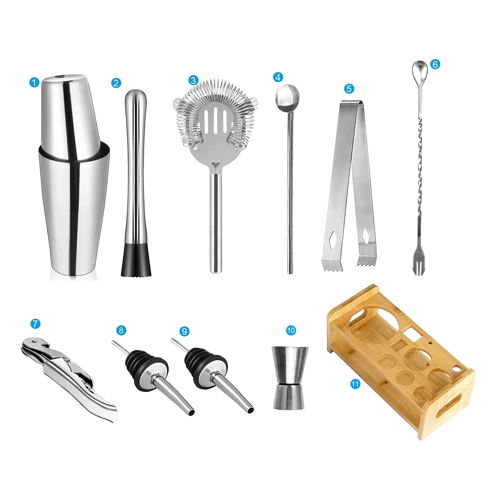 Professional Cocktail Shaker Set