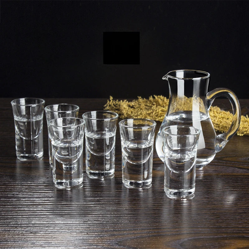 Mini Wine Glass Shot Set