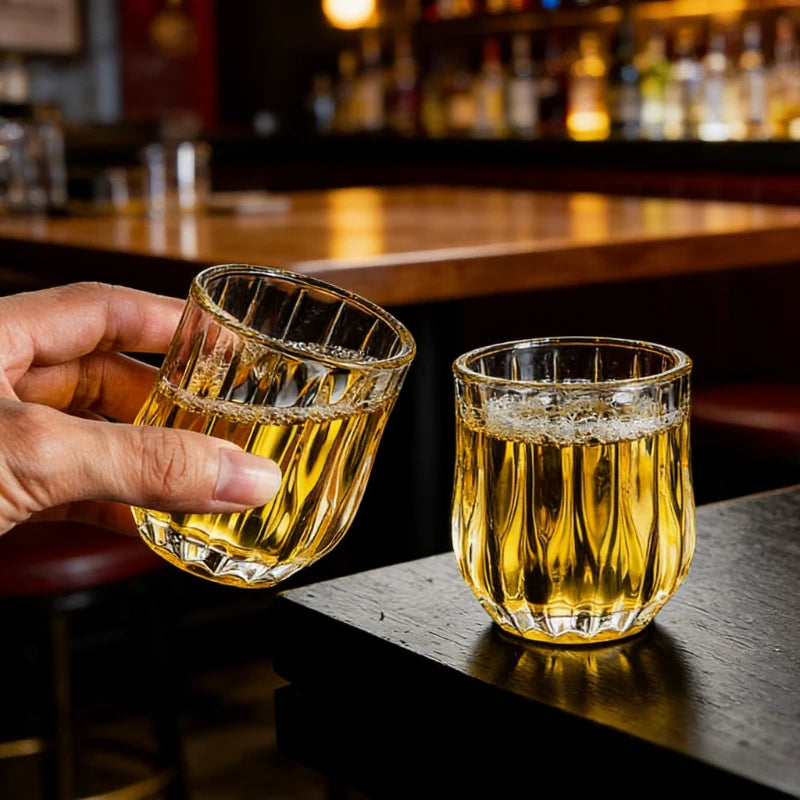 Luxury Transparent Cocktail Glass Set