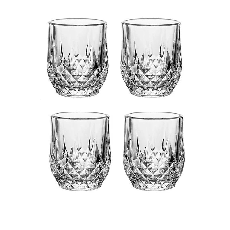 Luxury Transparent Cocktail Glass Set