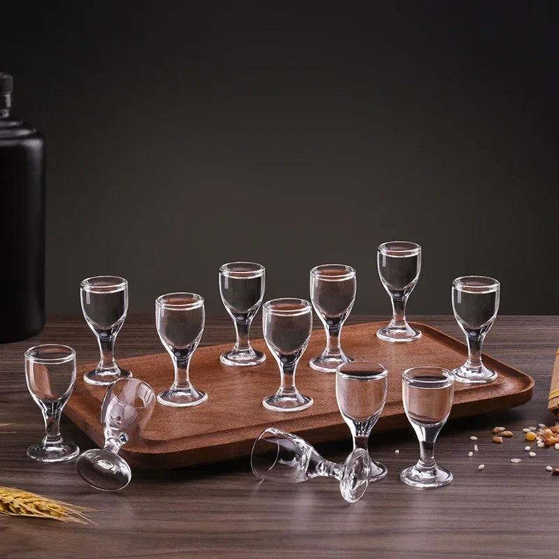 Luxury Transparent Shot Glass Set