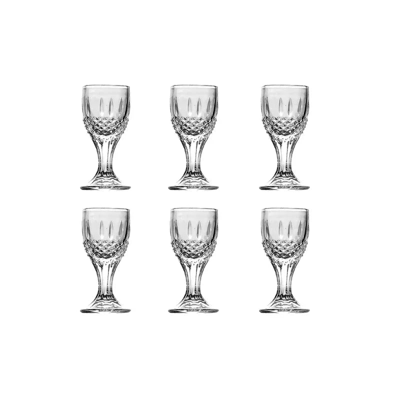 Luxury Transparent Shot Glass Set