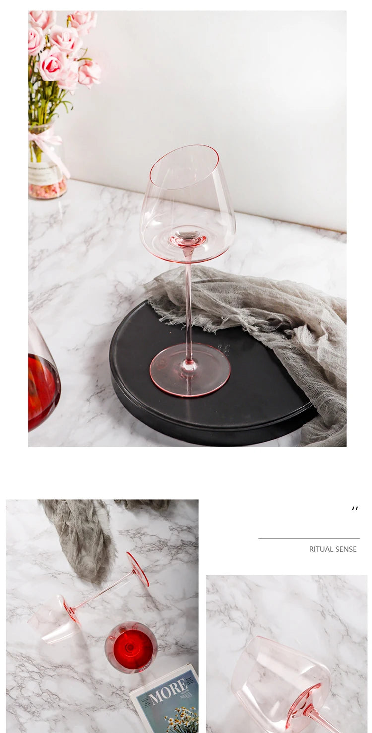 Luxury Crystal Wine Glass Set