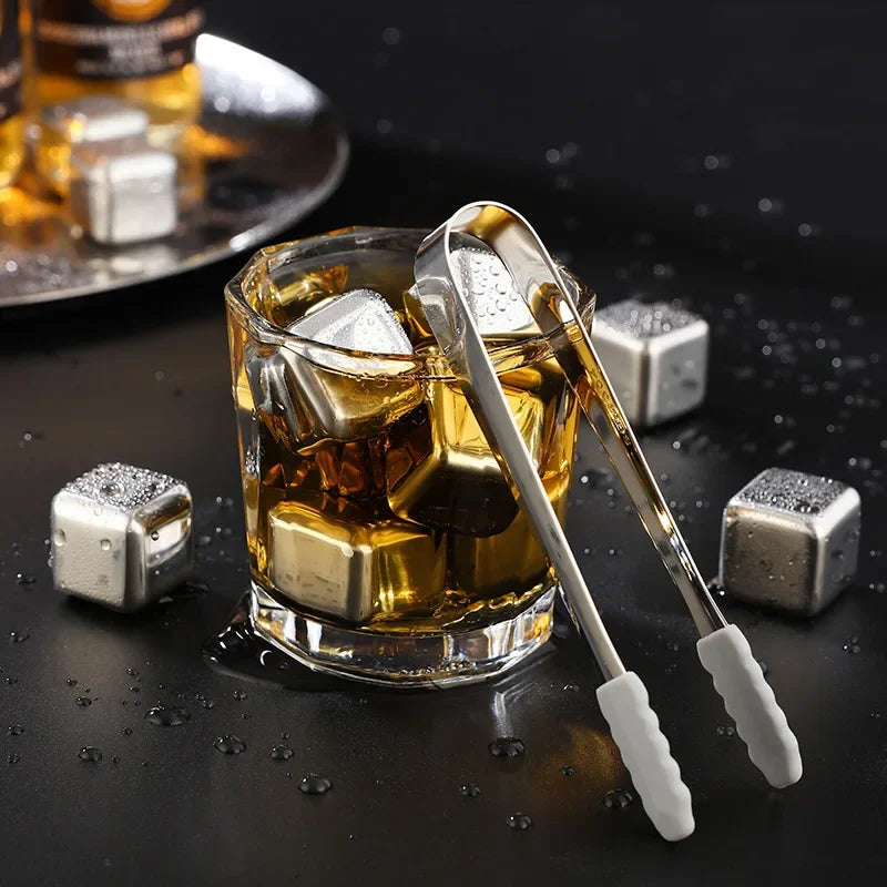 Reusable Stainless Steel Whiskey Stones